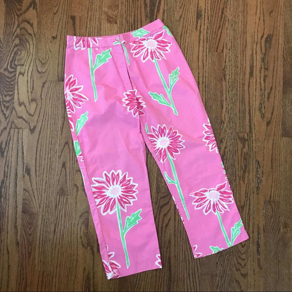 Lilly Pulitzer White Label High Waist pants 4